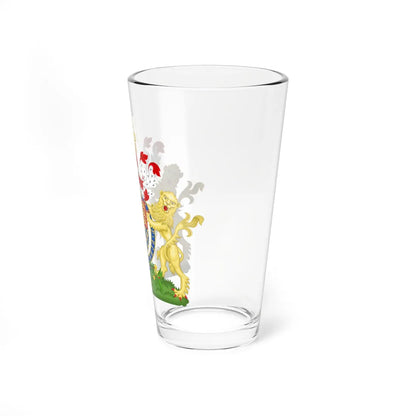 Coat of Arms of Edward III of England 1327-1377 Variant 1 (England) (Coat of Arms) Pint Glass 16oz - Go Mug Yourself