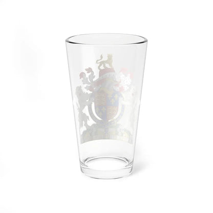 Coat of Arms of Edward IV of England 1461-1483 Variant Motto 1 (England) (Coat of Arms) Pint Glass 16oz - Go Mug Yourself