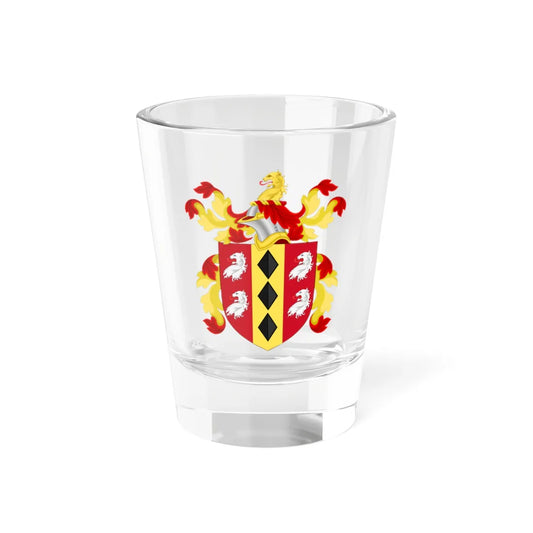 Coat of Arms of Edward Preble (United States) (Coat of Arms) Shot Glass 1.5oz 1.5oz - Go Mug Yourself