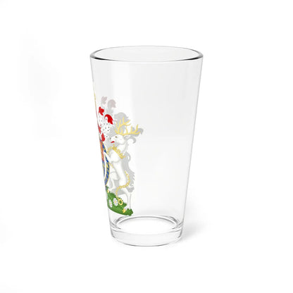 Coat of Arms of Edward V of England 1483 (England) (Coat of Arms) Pint Glass 16oz - Go Mug Yourself