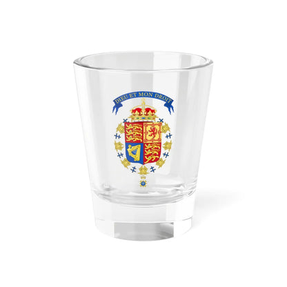 Coat of Arms of Edward VII of the United Kingdom Order of the Seraphim (Sweden) (Coat of Arms) Shot Glass 1.5oz 1.5oz - Go Mug Yourself