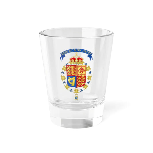 Coat of Arms of Edward VII of the United Kingdom Order of the Seraphim (Sweden) (Coat of Arms) Shot Glass 1.5oz 1.5oz - Go Mug Yourself