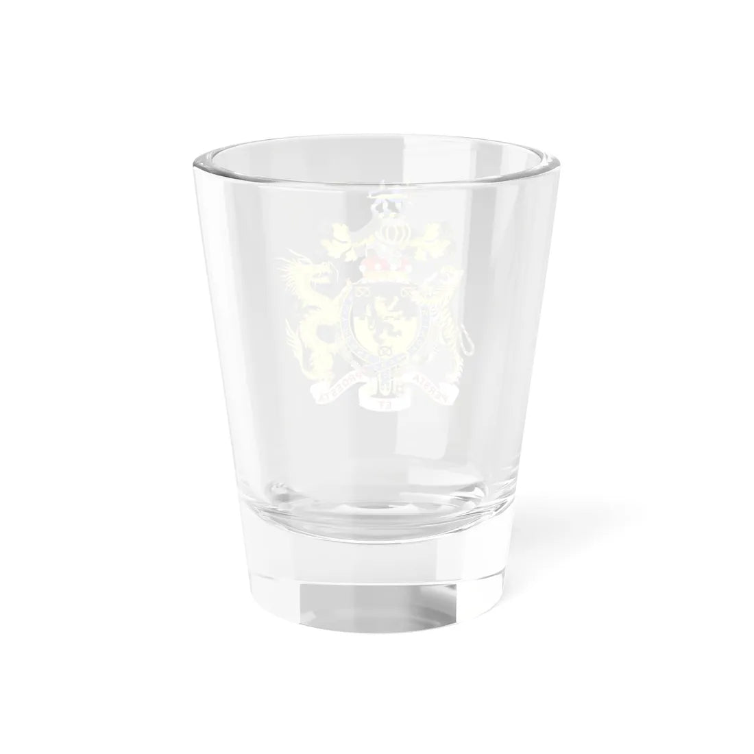 Coat of Arms of Edwin Baron Bramall (United Kingdom) (Coat of Arms) Shot Glass 1.5oz - Go Mug Yourself