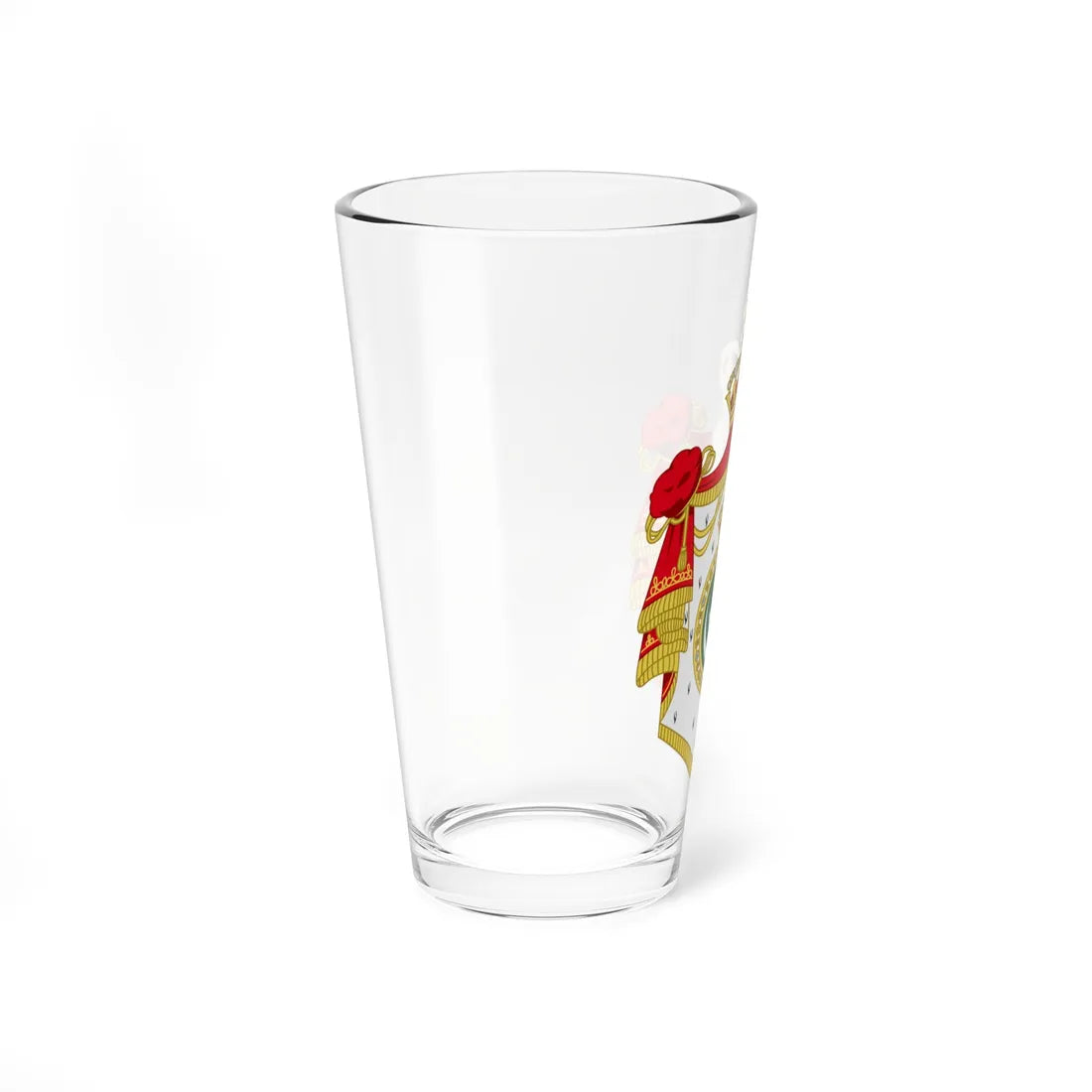 Coat of arms of Egypt 1922-1953 (Egypt) (Coat of Arms) Pint Glass 16oz - Go Mug Yourself