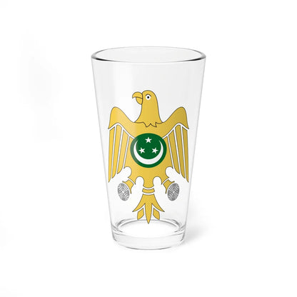 Coat of arms of Egypt 1953-1958 (Egypt) (Coat of Arms) Pint Glass 16oz 16oz - Go Mug Yourself