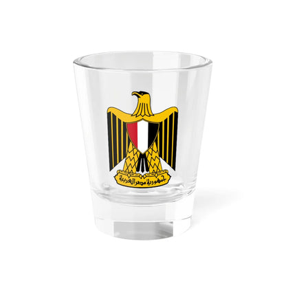 Coat of arms of Egypt (Egypt) (Coat of Arms) Shot Glass 1.5oz 1.5oz - Go Mug Yourself