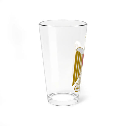 Coat of arms of Egypt Official (Egypt) (Coat of Arms) Pint Glass 16oz - Go Mug Yourself