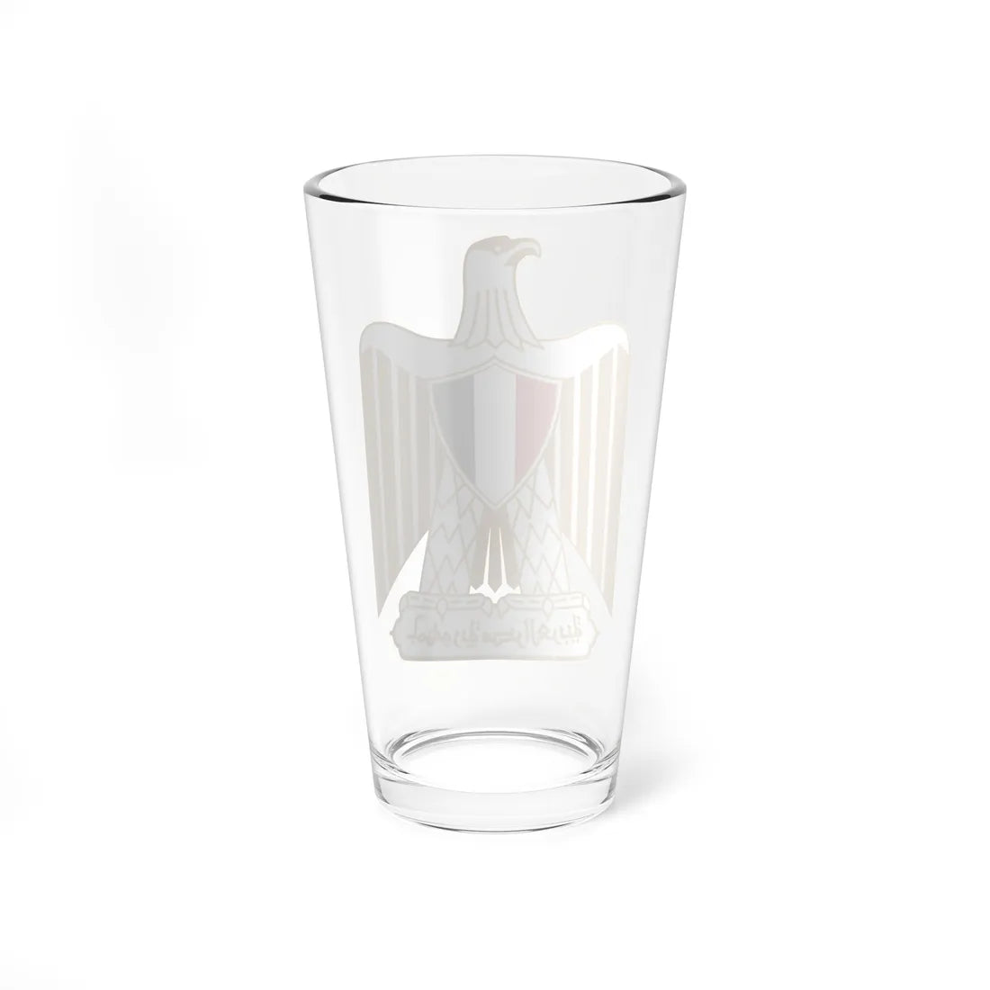 Coat of arms of Egypt Official (Egypt) (Coat of Arms) Pint Glass 16oz - Go Mug Yourself
