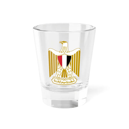 Coat of arms of Egypt Official (Egypt) (Coat of Arms) Shot Glass 1.5oz 1.5oz - Go Mug Yourself