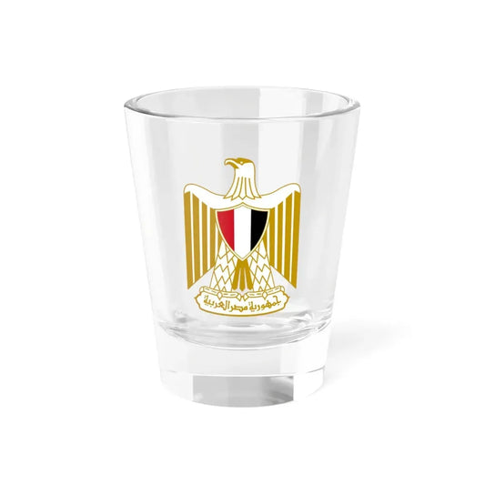 Coat of arms of Egypt (Official) - Shot Glass 1.5oz 1.5oz - Go Mug Yourself