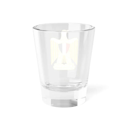 Coat of arms of Egypt variant (Egypt) (Coat of Arms) Shot Glass 1.5oz - Go Mug Yourself
