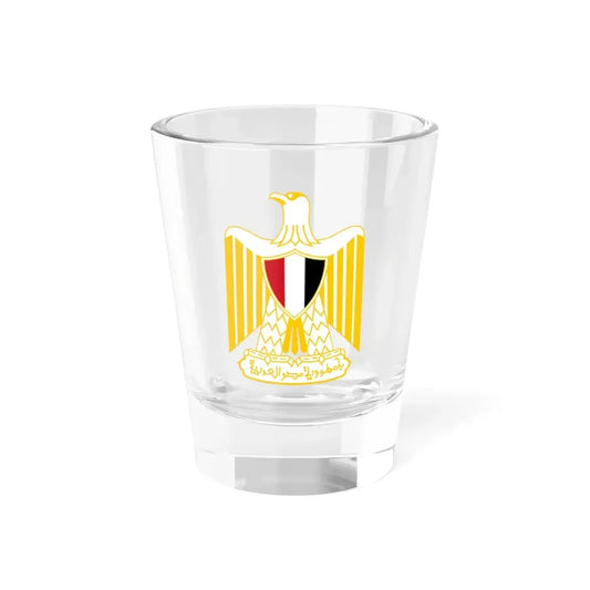 Coat of arms of Egypt (variant) - Shot Glass 1.5oz 1.5oz - Go Mug Yourself