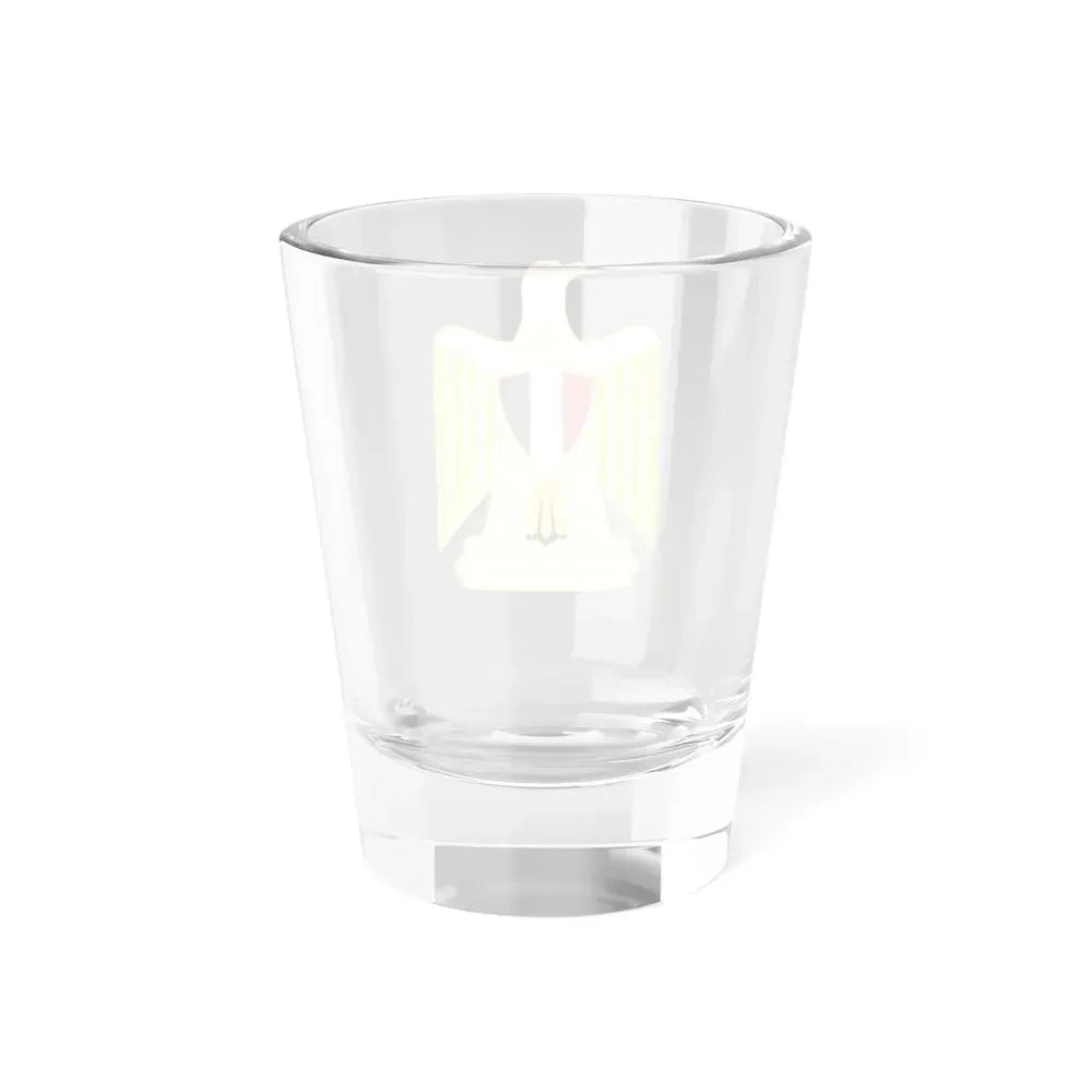 Coat of arms of Egypt (variant) - Shot Glass 1.5oz - Go Mug Yourself