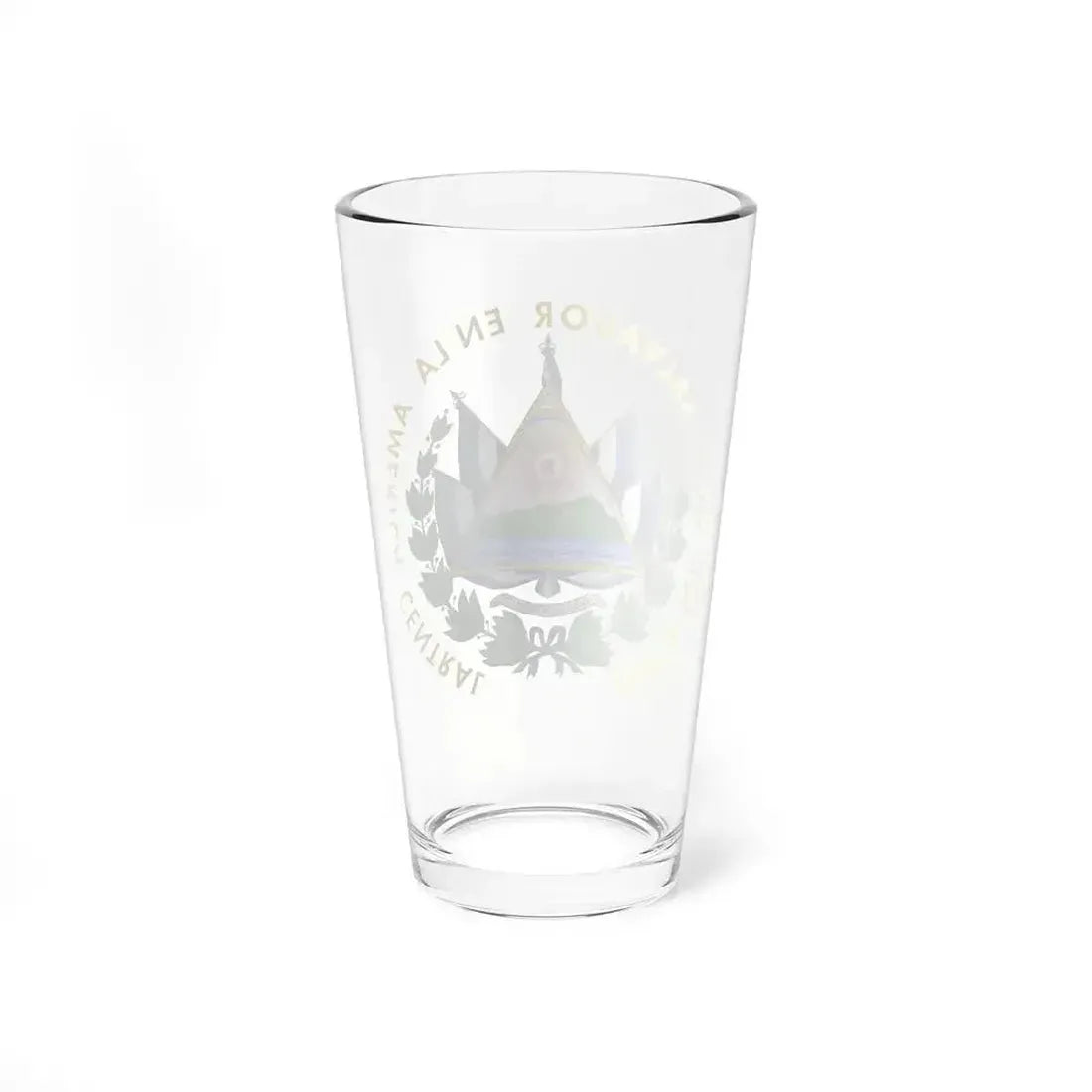 Coat of arms of El Salvador - Pint Glass 16oz - Go Mug Yourself