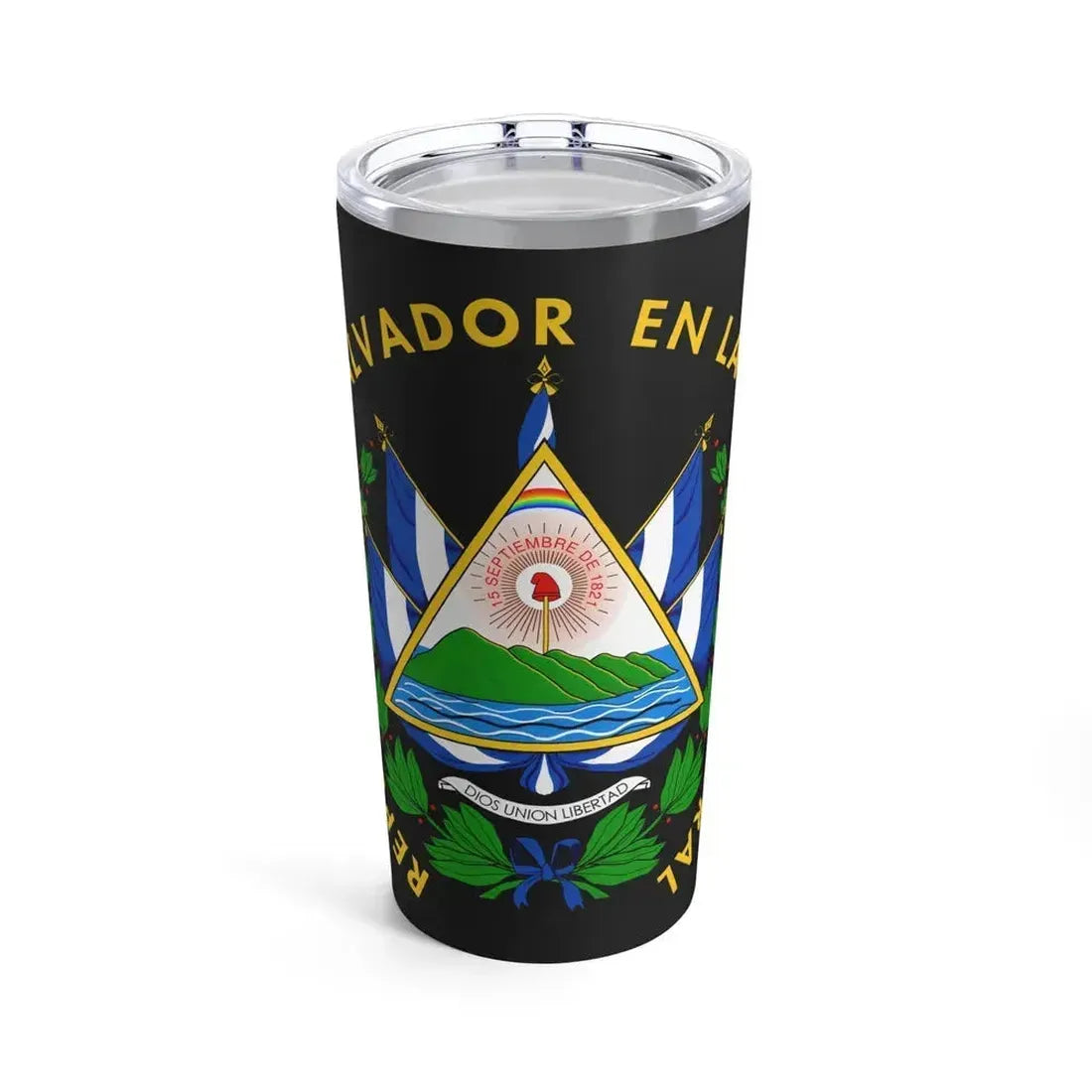 Coat of arms of El Salvador - Tumbler 20oz 20oz - Go Mug Yourself