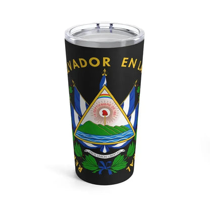 Coat of arms of El Salvador - Tumbler 20oz 20oz - Go Mug Yourself