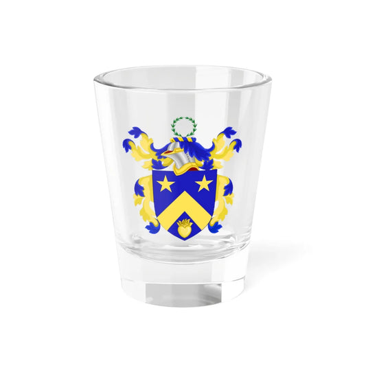 Coat of Arms of Elias Boudinot (United States) (Coat of Arms) Shot Glass 1.5oz 1.5oz - Go Mug Yourself