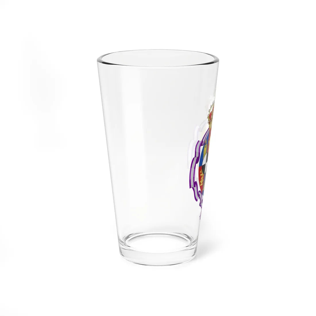 Coat of Arms of Elisabeth of Romania Order of María Luisa (Oman) (Coat of Arms) Pint Glass 16oz - Go Mug Yourself