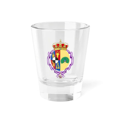 Coat of Arms of Elisabeth of Romania Order of María Luisa (Oman) (Coat of Arms) Shot Glass 1.5oz 1.5oz - Go Mug Yourself