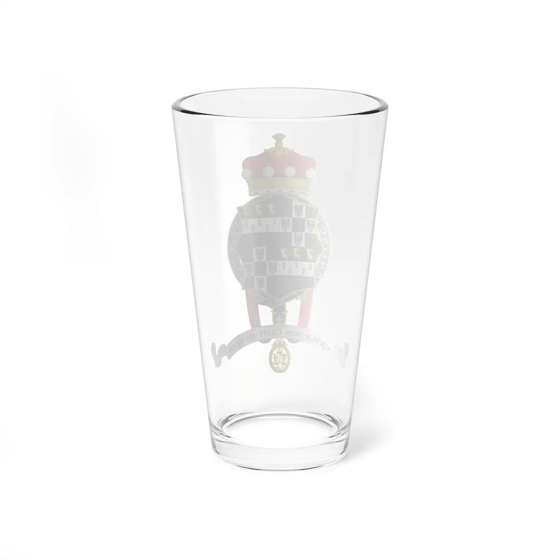 Coat of Arms of Eliza Baroness Manningham-Buller (Spain) (Coat of Arms) Pint Glass 16oz - Go Mug Yourself