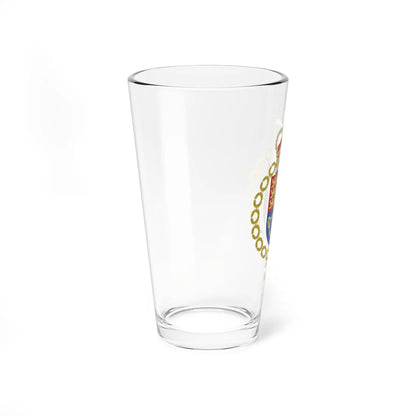 Coat of Arms of Elizabeth II Chilean Order of Merit (Chile) (Coat of Arms) Pint Glass 16oz - Go Mug Yourself