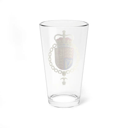 Coat of Arms of Elizabeth II Chilean Order of Merit (Chile) (Coat of Arms) Pint Glass 16oz - Go Mug Yourself