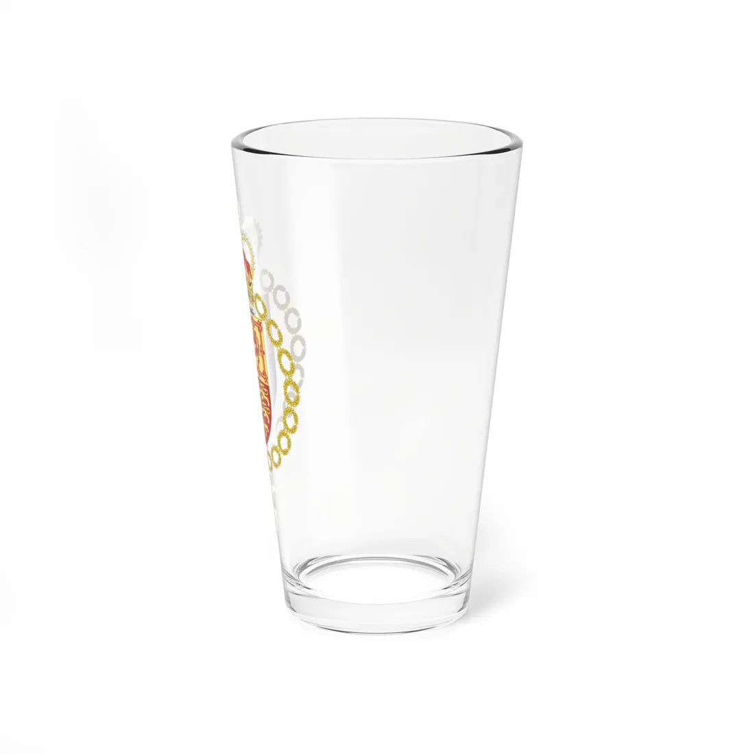 Coat of Arms of Elizabeth II Chilean Order of Merit (Chile) (Coat of Arms) Pint Glass 16oz - Go Mug Yourself