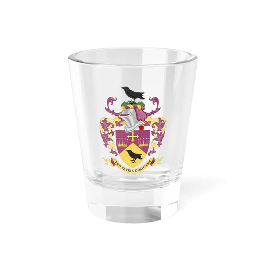 Coat of Arms of Ellesmere College (England) (Coat of Arms) Shot Glass 1.5oz 1.5oz - Go Mug Yourself