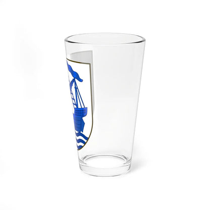 Coat of arms of Elsinore (Denmark) (Coat of Arms) Pint Glass 16oz - Go Mug Yourself