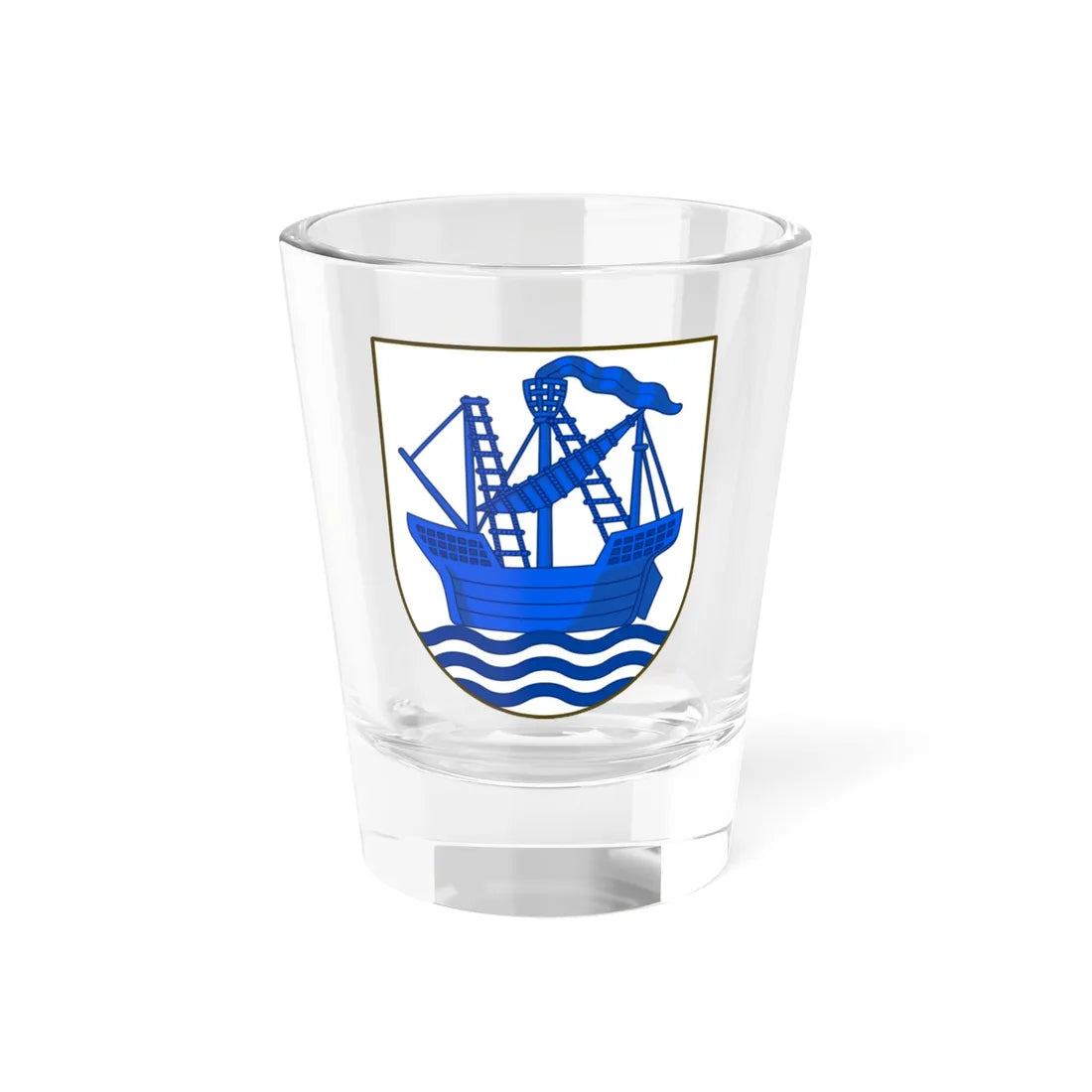 Coat of arms of Elsinore (Denmark) (Coat of Arms) Shot Glass 1.5oz 1.5oz - Go Mug Yourself