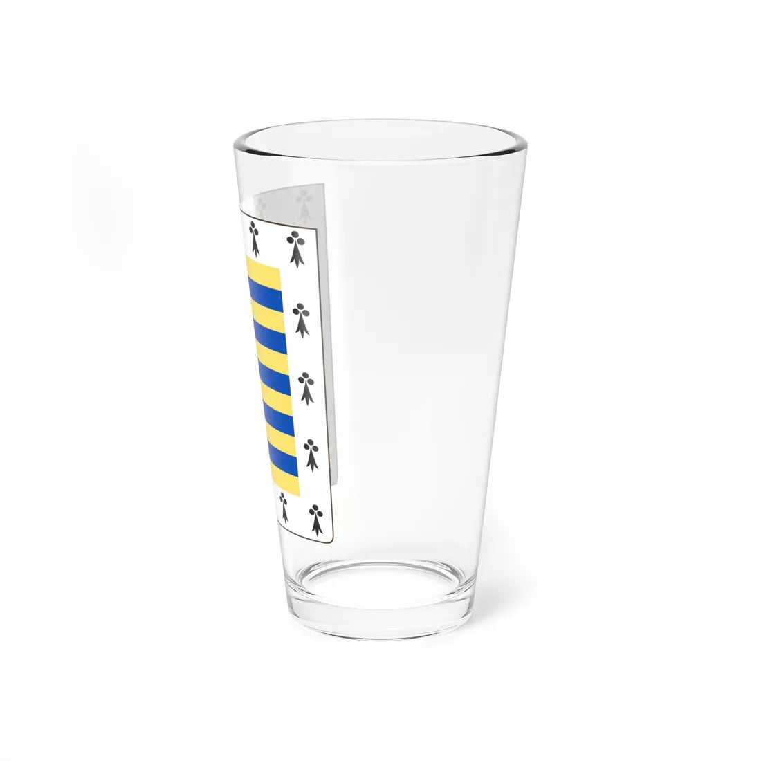 Coat of Arms of Emiliano Figueroa (Chile) (Coat of Arms) Pint Glass 16oz - Go Mug Yourself