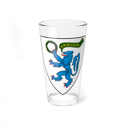 Coat of Arms of Emmanuel College Cambridge (England) (Coat of Arms) Pint Glass 16oz 16oz - Go Mug Yourself