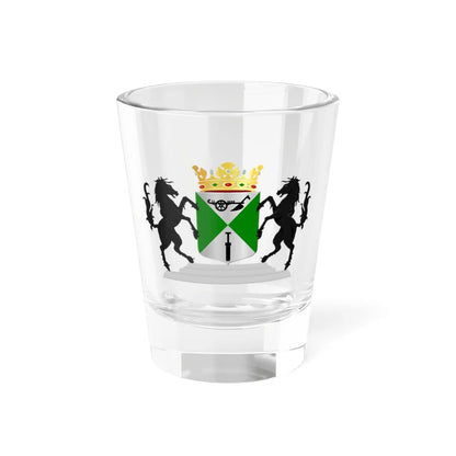 Coat of arms of Emmen (Netherlands) (Coat of Arms) Shot Glass 1.5oz 1.5oz - Go Mug Yourself