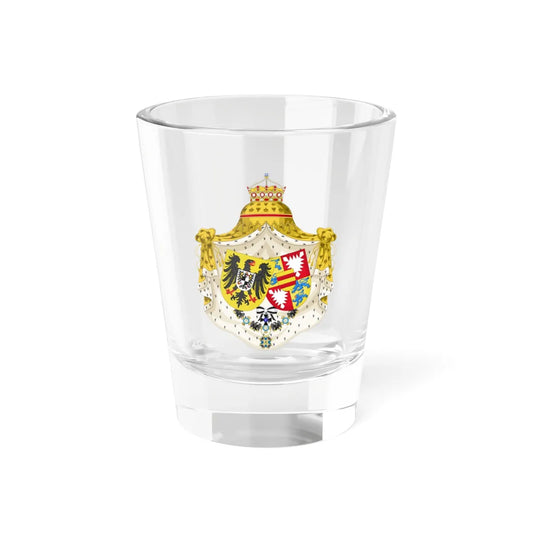 Coat of Arms of Empress Augusta Victoria (Germany) (Coat of Arms) Shot Glass 1.5oz 1.5oz - Go Mug Yourself