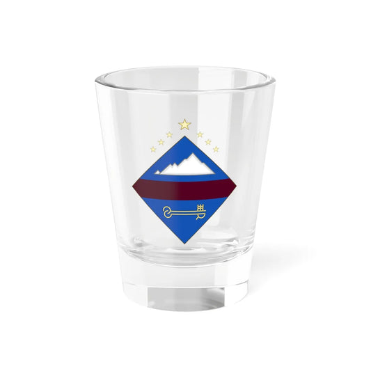 Coat of Arms of Encamp (Andorra) (Coat of Arms) Shot Glass 1.5oz 1.5oz - Go Mug Yourself