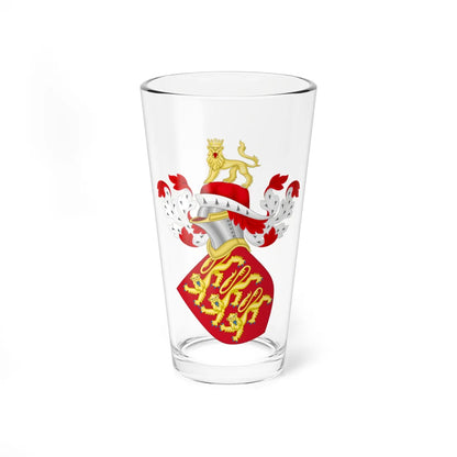 Coat of Arms of England -1340 (England) (Coat of Arms) Pint Glass 16oz 16oz - Go Mug Yourself