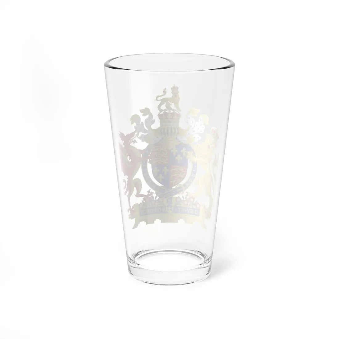 Coat of Arms of England 1509-1603 Variant (England) (Coat of Arms) Pint Glass 16oz - Go Mug Yourself
