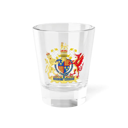 Coat of Arms of England 1509-1603 Variant (England) (Coat of Arms) Shot Glass 1.5oz - Go Mug Yourself