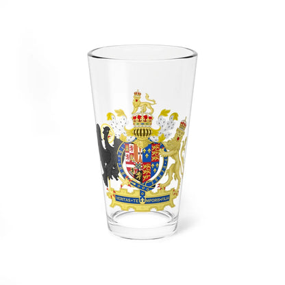 Coat of Arms of England 1554-1558 (England) (Coat of Arms) Pint Glass 16oz 16oz - Go Mug Yourself
