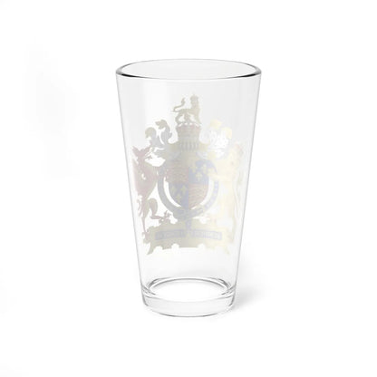 Coat of Arms of England 1558-1603 (England) (Coat of Arms) Pint Glass 16oz - Go Mug Yourself