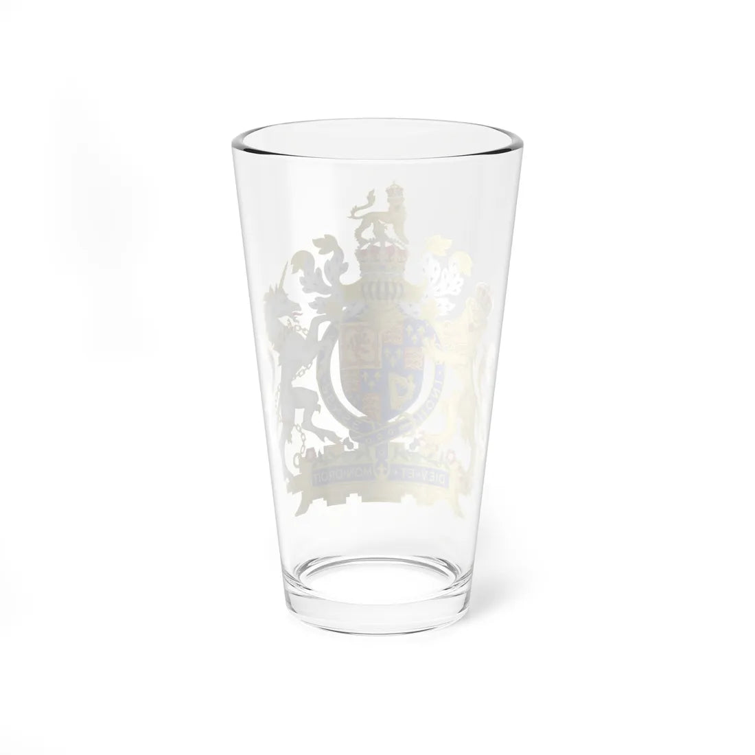 Coat of arms of England 1603-1649 (England) (Coat of Arms) Pint Glass 16oz - Go Mug Yourself
