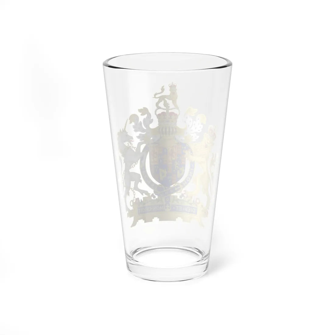 Coat of arms of England 1689-1694 (England) (Coat of Arms) Pint Glass 16oz - Go Mug Yourself