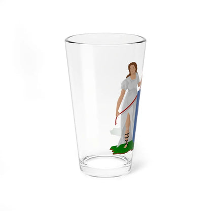 Coat of arms of Enkhuizen (Netherlands) (Coat of Arms) Pint Glass 16oz - Go Mug Yourself