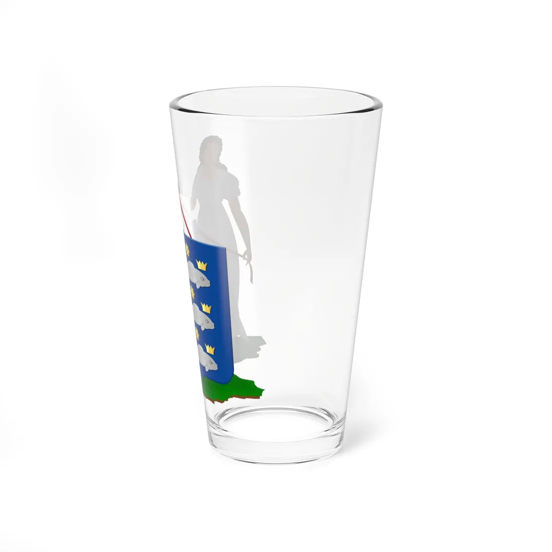 Coat of arms of Enkhuizen (Netherlands) (Coat of Arms) Pint Glass 16oz - Go Mug Yourself