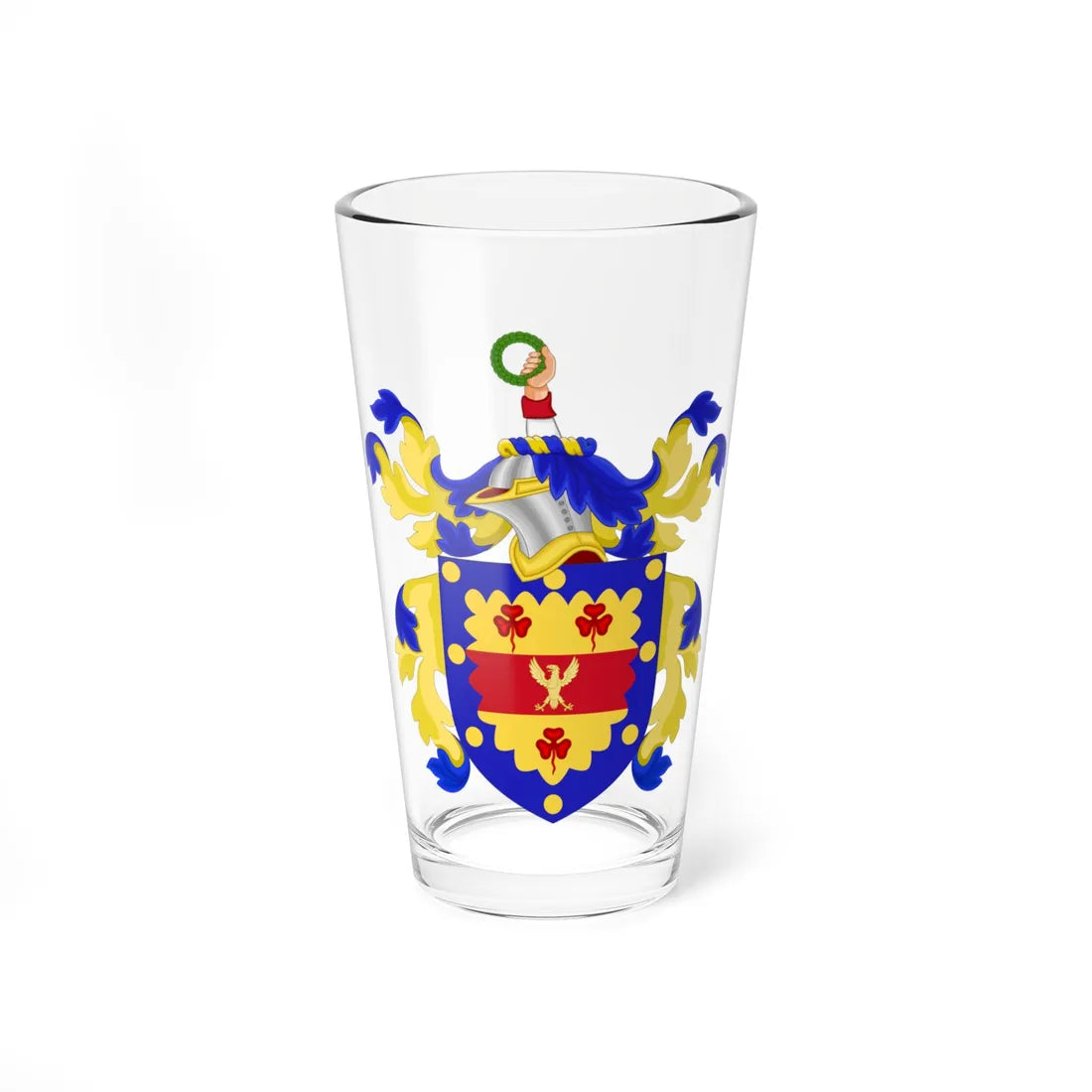 Coat of Arms of Epaphroditus Champion (United States) (Coat of Arms) Pint Glass 16oz 16oz - Go Mug Yourself