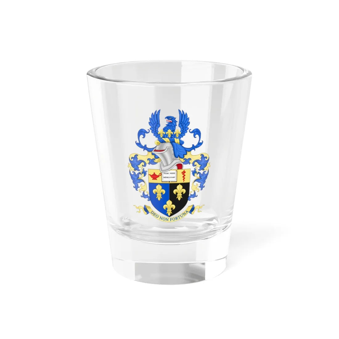 Coat of Arms of Epsom College (England) (Coat of Arms) Shot Glass 1.5oz - Go Mug Yourself