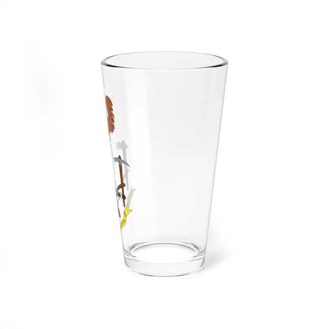Coat of arms of Equatorial Guinea 1973-1979 (Equatorial Guinea) (Coat of Arms) Pint Glass 16oz - Go Mug Yourself