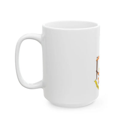 Coat of arms of Equatorial Guinea (1973-1979) - White Coffee Mug-Go Mug Yourself