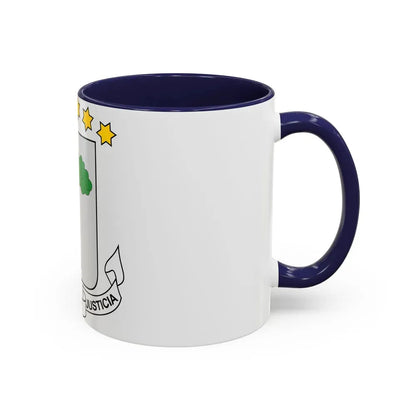 Coat of arms of Equatorial Guinea - Accent Coffee Mug - Go Mug Yourself