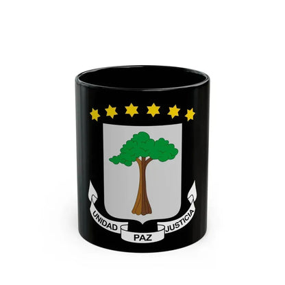 Coat of arms of Equatorial Guinea - Black Coffee Mug 11oz - Go Mug Yourself